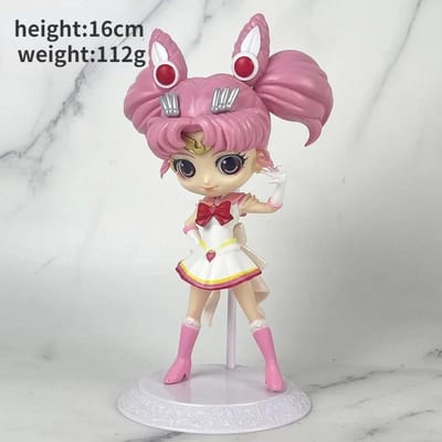 Sailor Moon Anime Tsukino Usagi Chibiusa Actiefiguren Verzamelfiguur Auto Taart Ornament Ornament Speelgoed Cadeaus