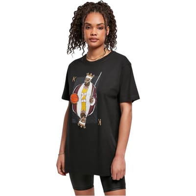 Mister Tee - King James LA Dames T-shirt - L - Zwart