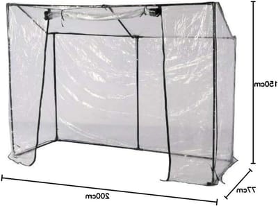 Tomatenkas Folie - Broeikas Plantentent - Tomaten Kweken - Oprolbare Deur - 200 x 150 cm - Transparant