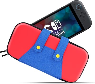 Draagbare beschermende koffer voor Nintendo Switch 2, met opbergruimte voor 10 spellen en accessoires, EVA reistas voor gamers