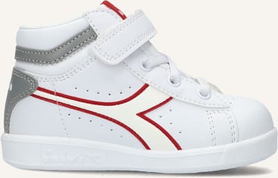 Diadora Game High Td Sneakers - Jongens - Wit - Maat 22