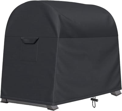 Halterstandaard Hoes - Beschermhoes Gewichtrek - Apparatuur Beschermen - Waterdicht Oxford Stof - 102 x 635 x 89 cm - Zwart