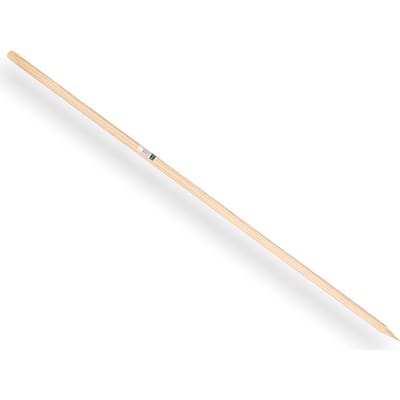 Steel voor rijsbezem 160 x 2,8 cm, met handige vierkante punt