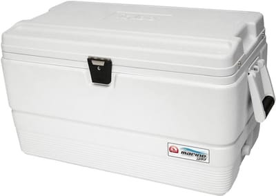 Outdoor Koelbox - Isolatiebox Marine - Voedsel Koel Houden - Tot 5 Dagen Koel - 68 Liter - Wit