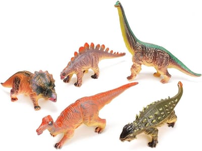 Johntoy Animal World Dinosaurus (1 stuk), soft 26-38cm