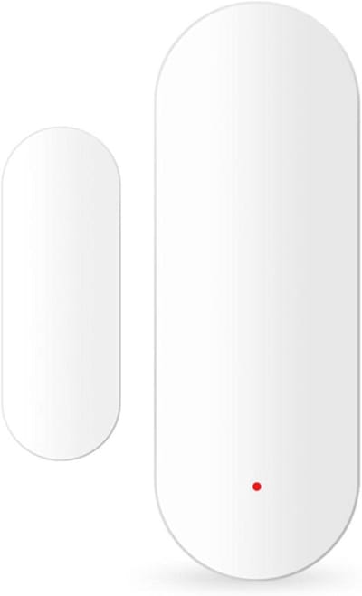Deur Raam Sensor - Alarm Detector - Huis Beveiliging - Spraakbesturing Integratie - 9 x 6 x 3 cm - Wit