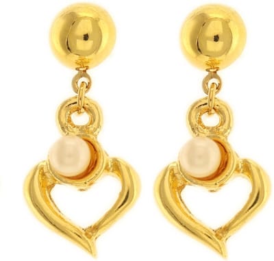 Behave - Oorbellen hart parel - romantische look - elegant cadeau