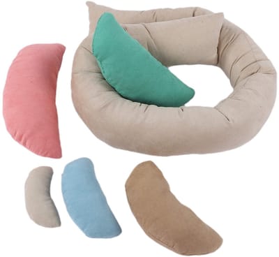 Cosensi - Newborn Photography Posing Pillow - Baby Photo Prop - Verstelbaar en Wasbaar - Multifunctioneel - Geschikt voor Babyfotografie - 0-3 Maanden