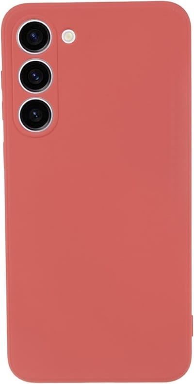 Coverup Hoesje - Geschikt voor Samsung Galaxy S23 Hoesje - Coverup Colour TPU Back Cover - Indian Red