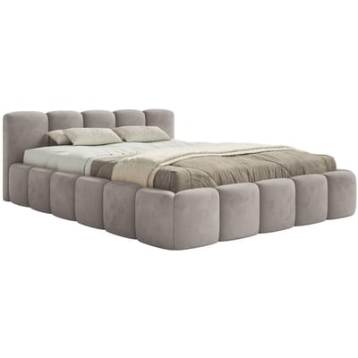 Bedframe Chloe laag 200 x 200 cm velvet | NADUVI Collection