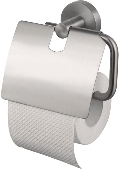 Wovar Toiletrolhouder met Klep RVS|look | Per Stuk