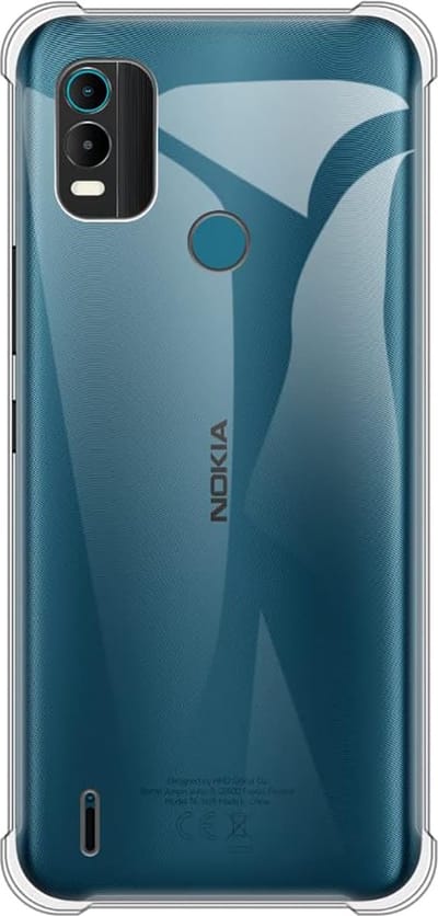 Casemania Hoesje Geschikt voor Nokia C21 Plus & Nokia G11 Plus Transparant - Anti-Shock Hybrid Back Cover