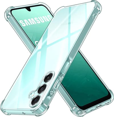 Casemania Hoesje Geschikt voor Samsung Galaxy A26 - Transparant - Anti Shock Back Cover