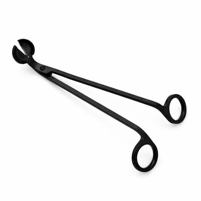 Lontknipschaar / Lonttrimmer – Vintage Stijl – Zwart Mat IJzer – 18 cm – Voor Roetvrij en Egaler Kaarsen Branden