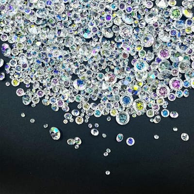 SnelShoppen - 4500 Stuks Decoratieve Diamanten Acryl Kristallen Rhinestone Diamanten voor Vaasvulling, Feestdecoratie, Kerst, Bruiloft, Verjaardagsfee