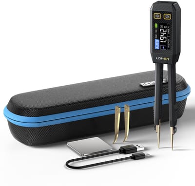 Meetpincet Tester - Component Analyser - Elektronica Reparatie - Automatische Onderdeel Herkenning - 150mm Lengte