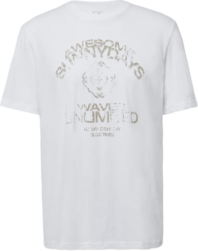 Q/S designed by - Heren t-shirt - Maat XL - Mannen - blauw - katoen