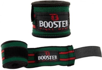 Booster Fightgear - Bandages- Windels - Retro Groen/Rood