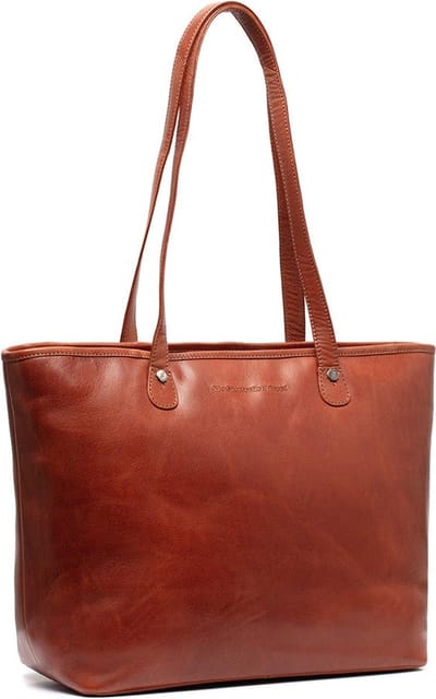 Chesterfield Astano Novum Series Shopper / Laptoptas - 13 inch - Cognac