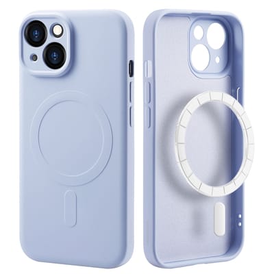 imoshion Hoesje - Geschikt voor Apple iPhone 15 - Color Backcover geschikt voor MagSafe - Lila