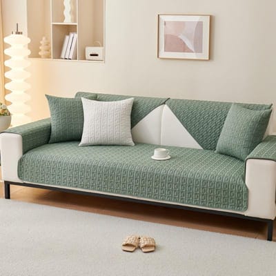 Noordse Sofa Kussen Stof, Universeel voor Alle Seizoenen, Puur Katoen Kussen, Antislip, Eenvoudig, Moderne Woonkamer Sofa Hoes, Handdoek 70*70cm