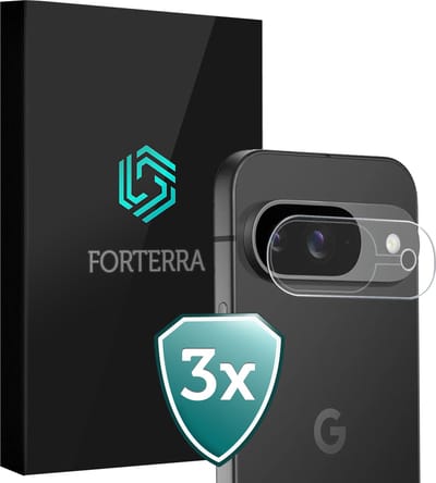 Camera Lens Protector 3 Stuks - Geschikt voor Google Pixel 9 - Camera Screenprotector Beschermglas - Gehard Glas - Tempered Glass - Screen Protector
