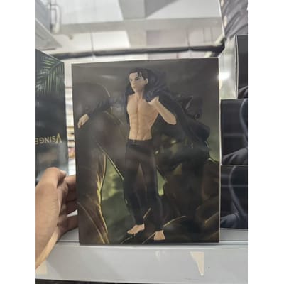 15CM Eren Yeager Figuur Attack On Titan Anime Cool Animatie Model Speelgoed Cadeau Verzameling Ornamenten Kunstwerk PVC Eren Yeager with box gray