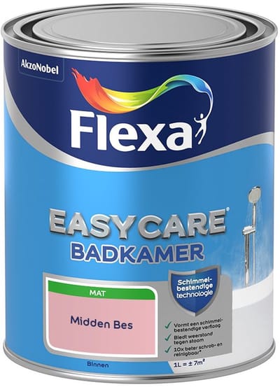 Flexa - Easycare Badkamer - Midden Bes - Mengverf - 1 L