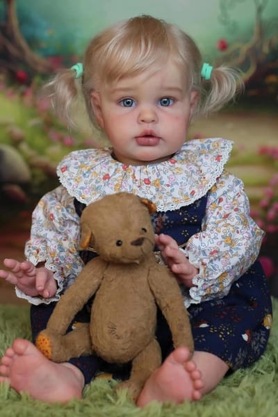 Realistische Reborn Babypop Meisje 60 cm - Levensecht Model Pasgeborene
