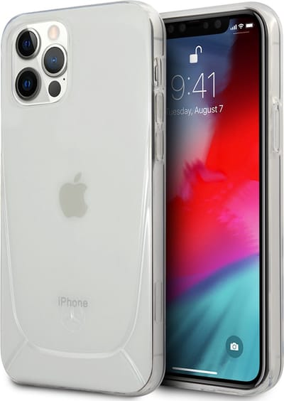 Transparant hoesje van Mercedes-Benz - Backcover - iPhone 12 - 12 Pro - Hard Case