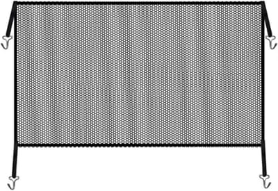 Beschermend Gaas - Radiator Cover - Motor Koeling - Fijnmazig Ontwerp - 75x106 cm - Zwart
