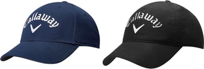 Callaway baseballcaps, Kleuren navy blauw en zwart (2 stuks)