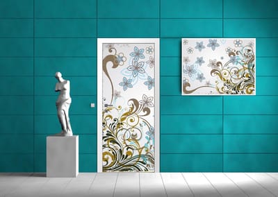 Floral Pattern  Photo Wallcovering