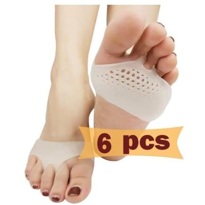 6 PCS Coussinets Metatarsiens, Coussinet Plantaire Gel, Nouveau Matériel, Coussin Gel Pieds, Soulager la Douleur Plantaire,
