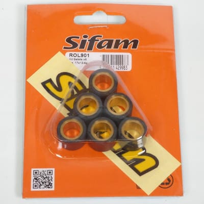sifam variatorrol voor suzuki scooter 50 ah adres 1990 tot 1996 17x12 6grs nieuw