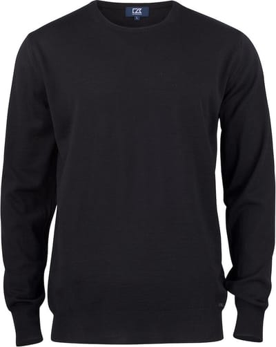 Cutter & Buck Kennewick Crewneck Heren 355406 - Zwart - S