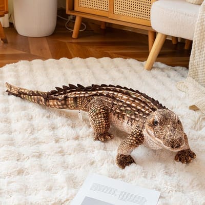 68cm 96cm Levensgetrouwe Krokodil Pluche Speelgoed Lange Staart Simulatie Knuffeldier Reptiel Pop Kinderen Cadeau Huisdecoratie about 68cm black