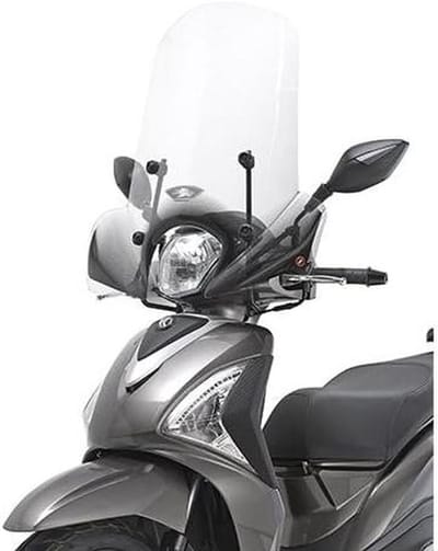 Windscherm Deflector - Motor Accessoire - Bescherming Motorrijder - Specifieke Pasvorm - 66 x 65 x 7 cm - Transparant