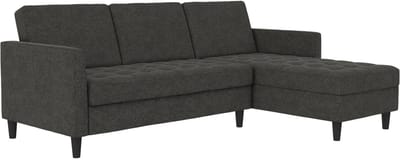 Presley-Slaapbank - Chaise Longue - Antraciet
