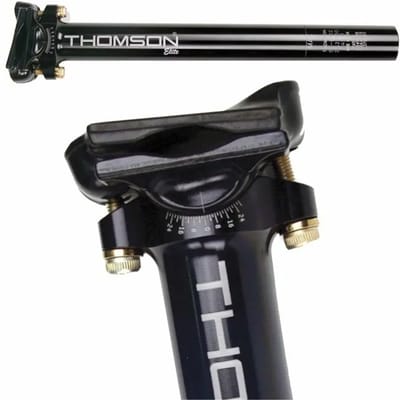 Thomson Elite Zadelpen Zwart 330 mm / 27.2 mm