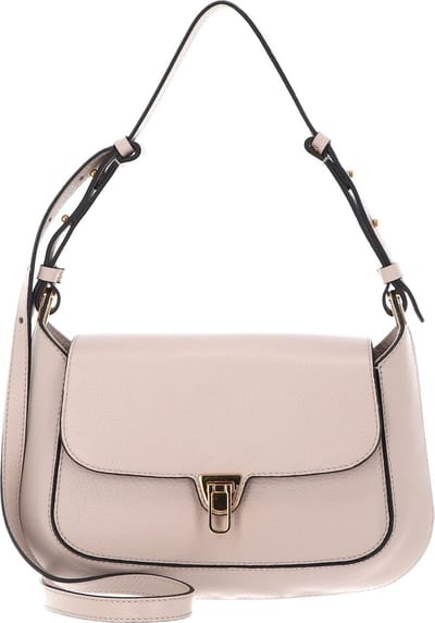 COCCINELLE Leren Schoudertas Coccinellecristhy Handbag Powder Pink Beige
