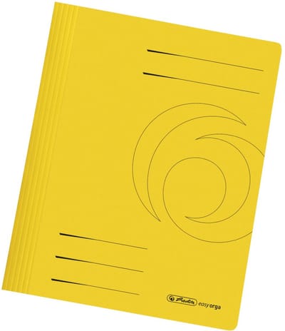 11034303 - Manila folder - A4 - Cardboard - Yellow - 1 pc(s)