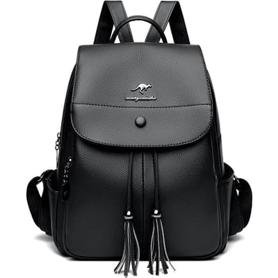 Sac à dos pour femmes Nouveau sac à dos Cuir souple Polyvalent Grande capacité Multifonctionnel Sac pour femmes