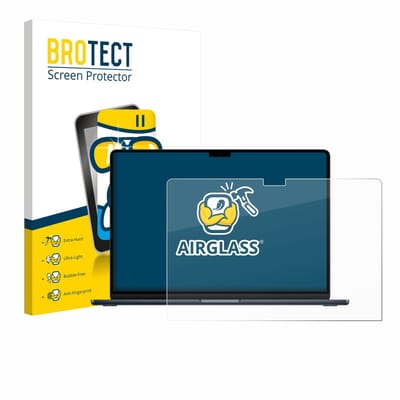 Screenprotector voor Apple MacBook Air 15" M5 2026 Beschermglas transparant