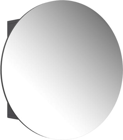 Vicco Loki Badkamerspiegelkast – 70 x 70 cm met 2 compartimenten Antraciet
