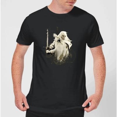 The Lord Of The Rings Gandalf Men's T-Shirt - Black - L