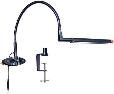 Daylight Techne 2 E36000 - schildersezel lamp dimbare led verlichting- tekenlamp - schilderlamp - daglicht