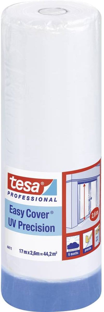 Tesa Folieband Easy Cover 4411 UV Precisión Lengte 17 m Breedte 2.600 mm - 04411-00000-00