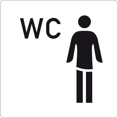 Ivana Pictogram WC Man