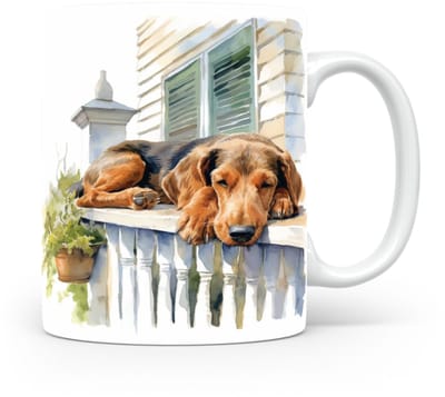 Mok Airedale terrier Beker voor koffie of tas voor thee, cadeau voor dierenliefhebbers, moeder, vader, collega, vriend, vriendin, kantoor, opa, oma, hond, kerst, sinterklaas, verjaardag